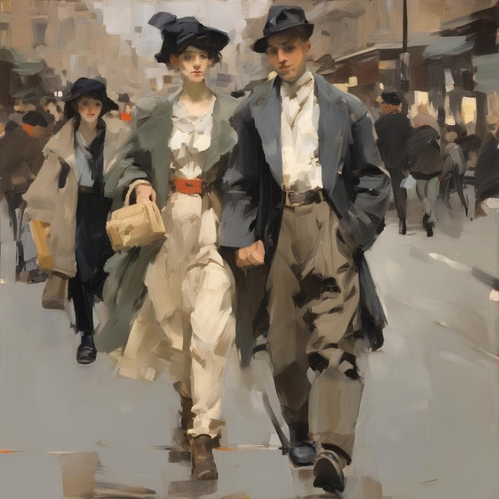 Απαλλαγμένα από περιττά στοιχεία, τα πρόσωπα στην εικόνα αναδεικνύουν την εικαστική δύναμη της αφαίρεσης.