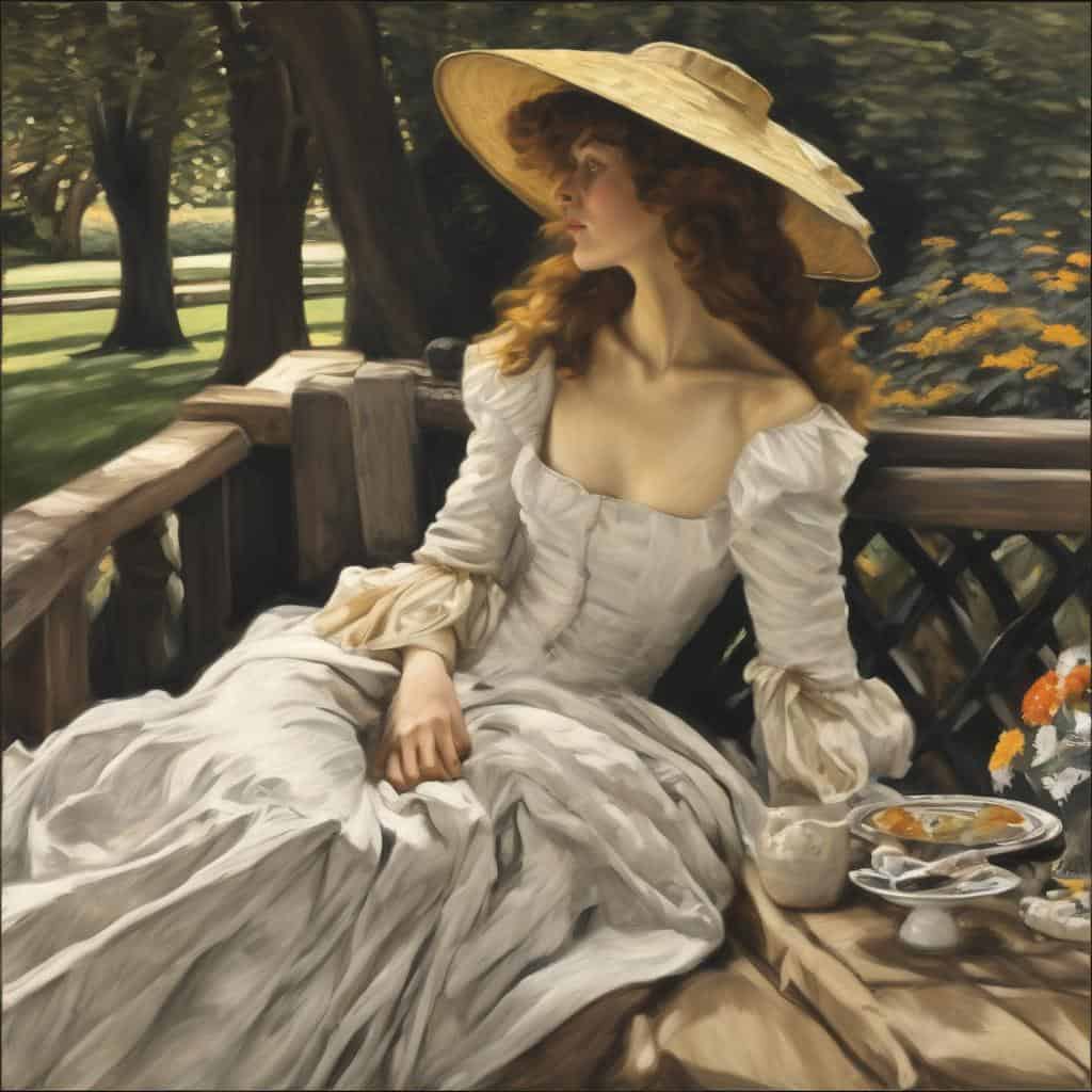 ρομαντισμός, γυναικεία πορτρέτο, εξωστέρικη αίσθηση, φθίνοντα φυσικό φως, καλοκαιρινή ατμόσφαιρα.